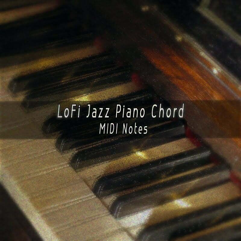 LoFi Jazz Piano MIDI 