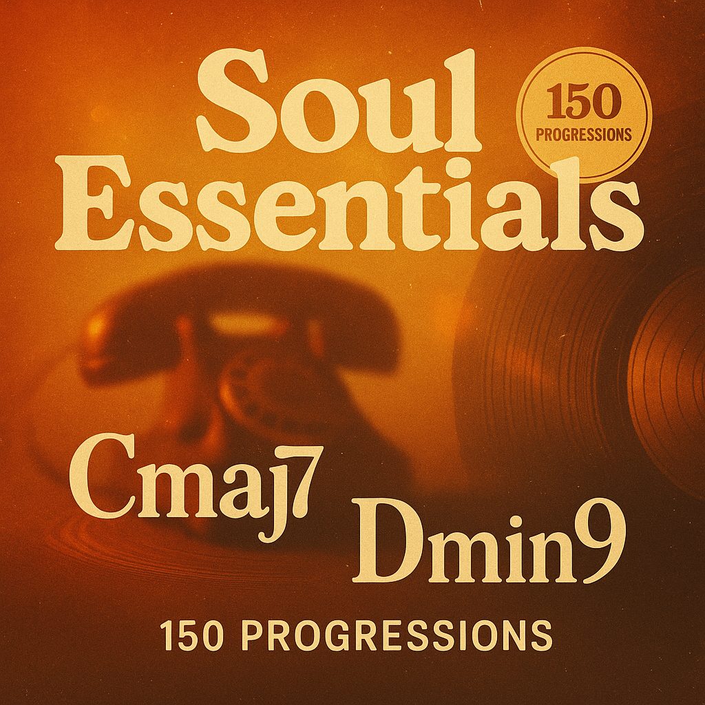 Soul Essentials music progressions Cmaj7 Dmin9