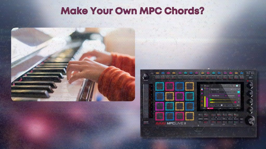 Play piano and create music with MPC Live.