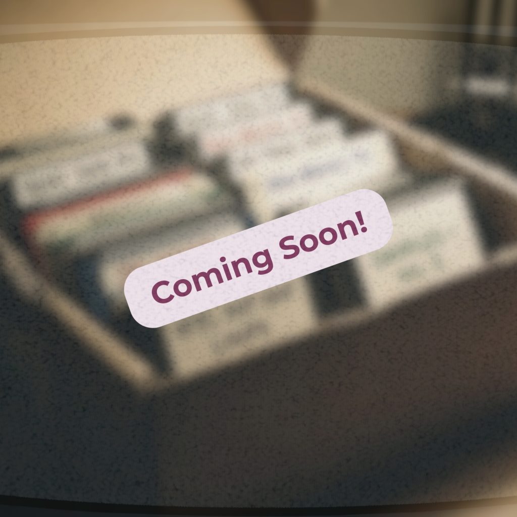 Box of items with 'Coming Soon' label