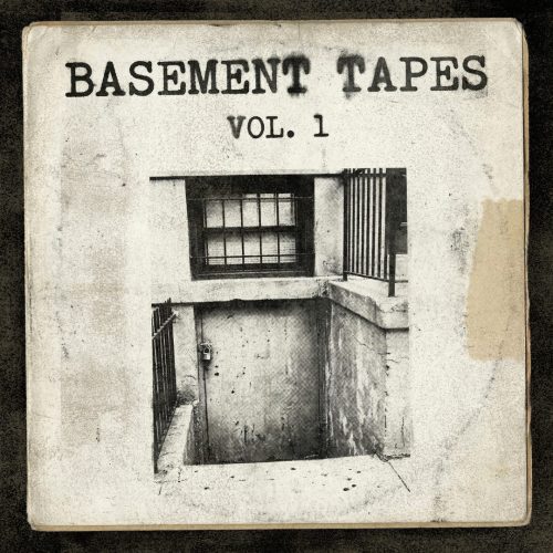 Basement Tapes Vol. 1 album cover, stairway entrance.