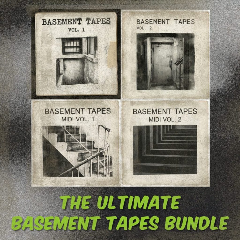 Ultimate Basement Tapes music bundle covers.