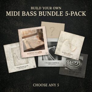 Build your own MIDI bass bundle five-pack.
